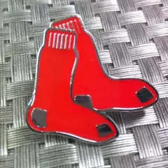 《PN赤靴下BS》メジャーリーグ■MLBレッドソックスRedSox野球ピンバッジ