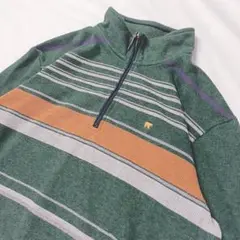 ゴールデンベア ゴルフウェア ハーフジップスウェット 柔らか生地 M