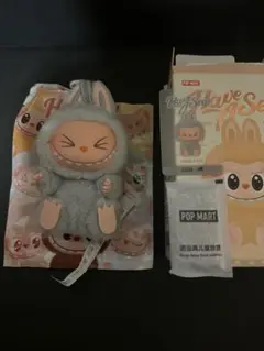 正規品　ブラックライト認証　ラブブ　ハブアシート　HEHE ポップマート
