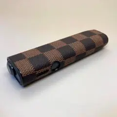 168 アイコス イルマワン iluma one ケース カバー 市松柄 茶 黒