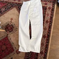UNITED ARROWS ５ポケットホワイトデニム　ウォッシャブル　S