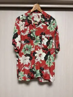 サンサーフ　アロハシャツ　サイズL