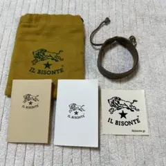 【新品・付属品+おまけ】IL BISONTE （イルビゾンテ）ブレスレット