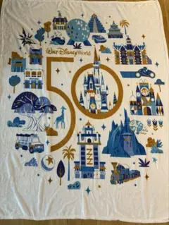 Disney WDW ディズニーワールド 50周年限定　ブランケット