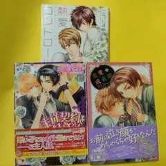 BLコミック漫画 こうじま奈月　3冊セット