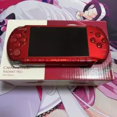 【ジャンク】　PSP-3000 ラディアントレッド
