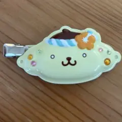 サンリオ　前髪クリップ夏祭り　ポムポムプリン