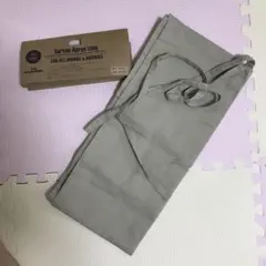 ギャルソンエプロン　エプロン　ロング　グレージュ　丸和貿易