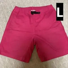 GRAMICCI ピンク ショートパンツ　L