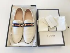 グッチ ウェブ付き ホースビット ローファー モカシン ブリクストン