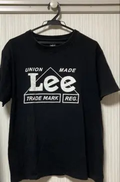 Lee ロゴプリント Tシャツ ブラック