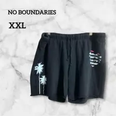 NO BOUNDARIES 【2XL】黒のショートパンツ
