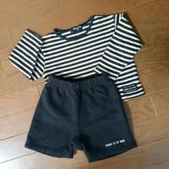 コムサイズム ロンT&パンツ