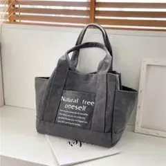 トートバッグ レディース キャンバス 大容量 大きめ 軽量 通学 2way