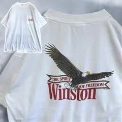 BFQC タバコ Tシャツ 古着 90s USA製 ウィンストン Winston