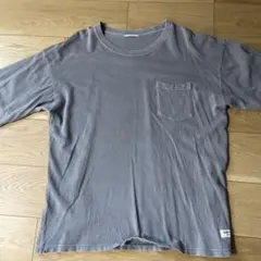 BAYFLOW グレー Tシャツ ポケット付き