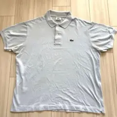 訳あり大特価❤LACOSTE ラコステ ポロシャツ L 水色 半袖 F8455