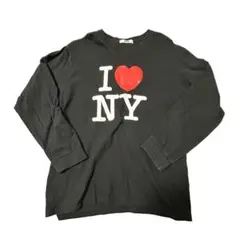I♡NY ロングスリーブTシャツ 大人気 yolo