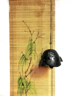 南部鉄器 岩鋳 風鈴 河豚 ふぐ フグ 伝統工芸 昭和レトロ 年代物