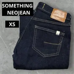 SOMETHING NEOJEAN スキニー　デニム ダークブルー　ジーンズ