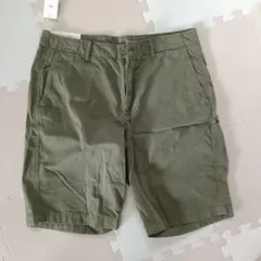チノショートパンツ M ダークグリーン