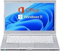Panasonic Let's note シルバー ノートPC