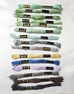 【未使用】DMC刺繍糸15本セット