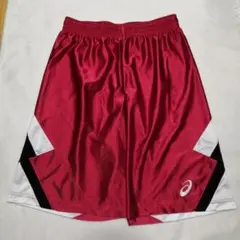 バスケットボール バスパン パンツ 練習着 M 赤