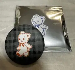 familiar ファミリア　みらい百貨店　缶バッチ　黒