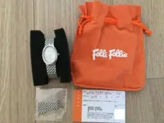 フォリフォリ☆腕時計☆レディース☆オーバル☆Folli Follie☆シルバー