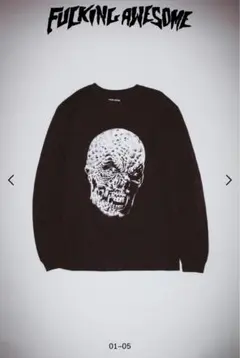 定価以下完売品！Fucking Awesome FACER L/S TEE