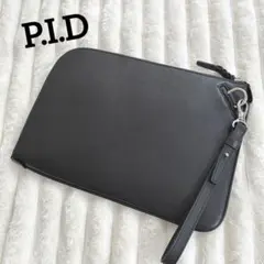 【即発送】ピーアイディー PID クラッチバッグ メンズ ブラック 多機能