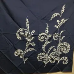 匿名配送無料 ネイビー 花柄 風呂敷