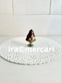 洋梨のベルエレーヌ　フェーブ　フェーヴ　フランス製　チョコレート　陶器