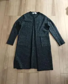 zara ニットカーディガン コート