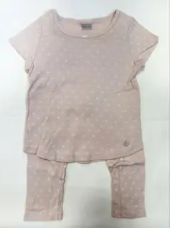 プチバトー★半袖長ズボンパジャマ★2歳サイズ