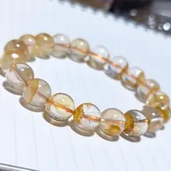 ●11mm●ライモナイトインクォーツブレスレット●アヤカすぺしゃる●天然石素材●
