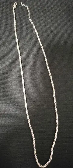 （美品）【meian】sterling silver s-screw ネックレス