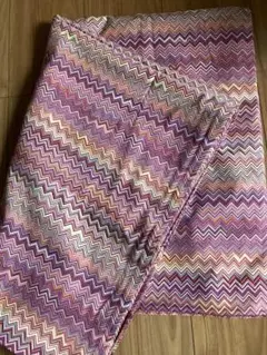 ミッソーニMISSONI HOME掛けふとんカバー シングルサイズ　ピラミデ