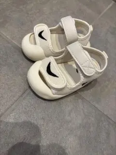 キッズ サンダル アイボリー