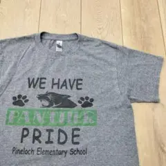 US古着 キッズTシャツ WE HAVE PANTHER PRIDE ユースL