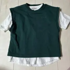 MPS 重ね着 Tシャツとベストセット 120サイズ