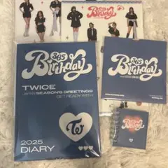 TWICE 2025 DIARY 365 Birthday シーグリ