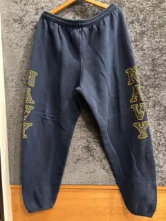 ネイビー スウェットパンツ Navyロゴ入り