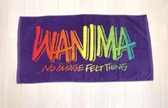 WANIMA 紫色 ライブタオル　大判タオル