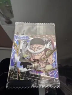 【ワンピース】白ひげウエハースシール 未開封！キラ仕様