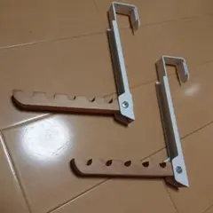 メーカー不明 折り畳みドアハンガー おしゃれ 二個セット