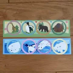 ASAHIYAMA Zoo 動物シール 2枚セット 旭山動物園