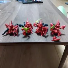 ガシャポン戦士　サザビー 4体セット