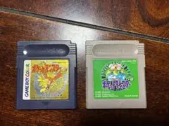 ポケットモンスター 金、緑 セット